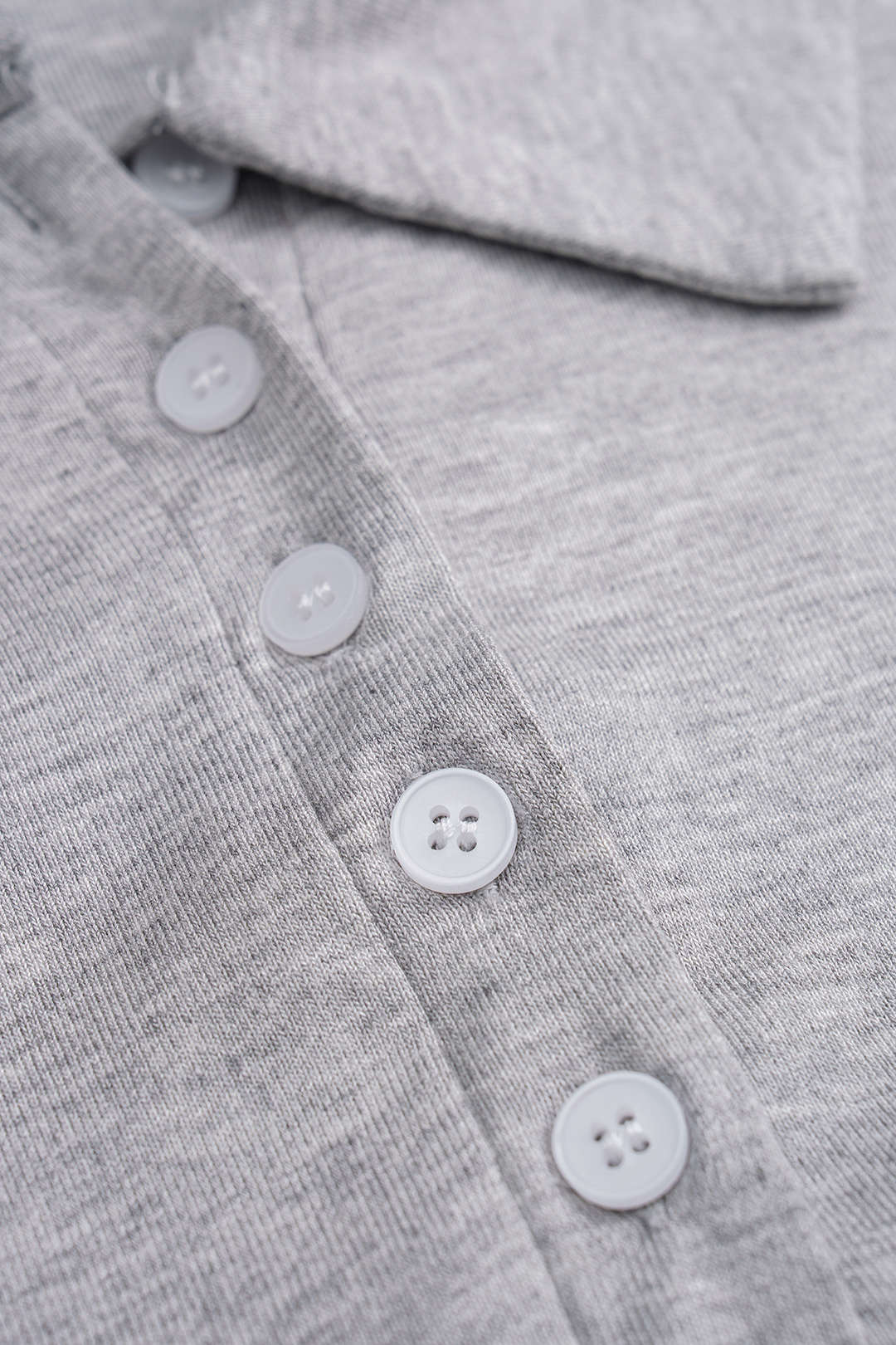 Solid Button Long-Sleeve Top - Image 4