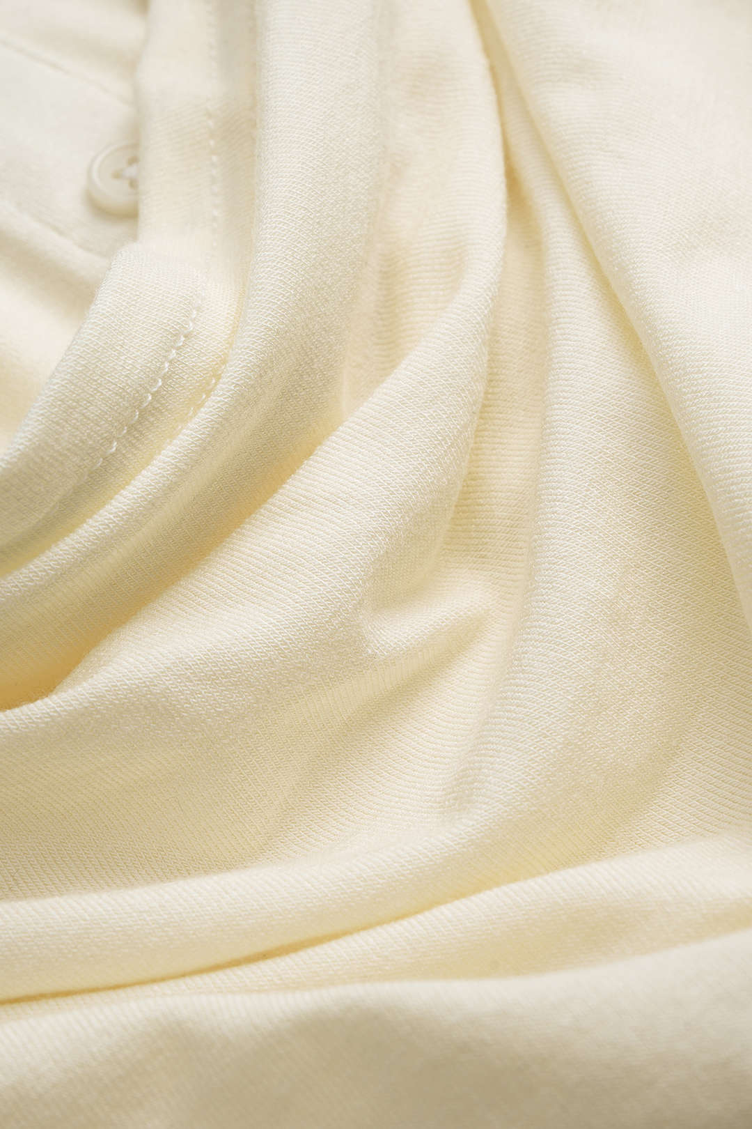 Polo Collar Ruched Long-Sleeve Top - Image 3