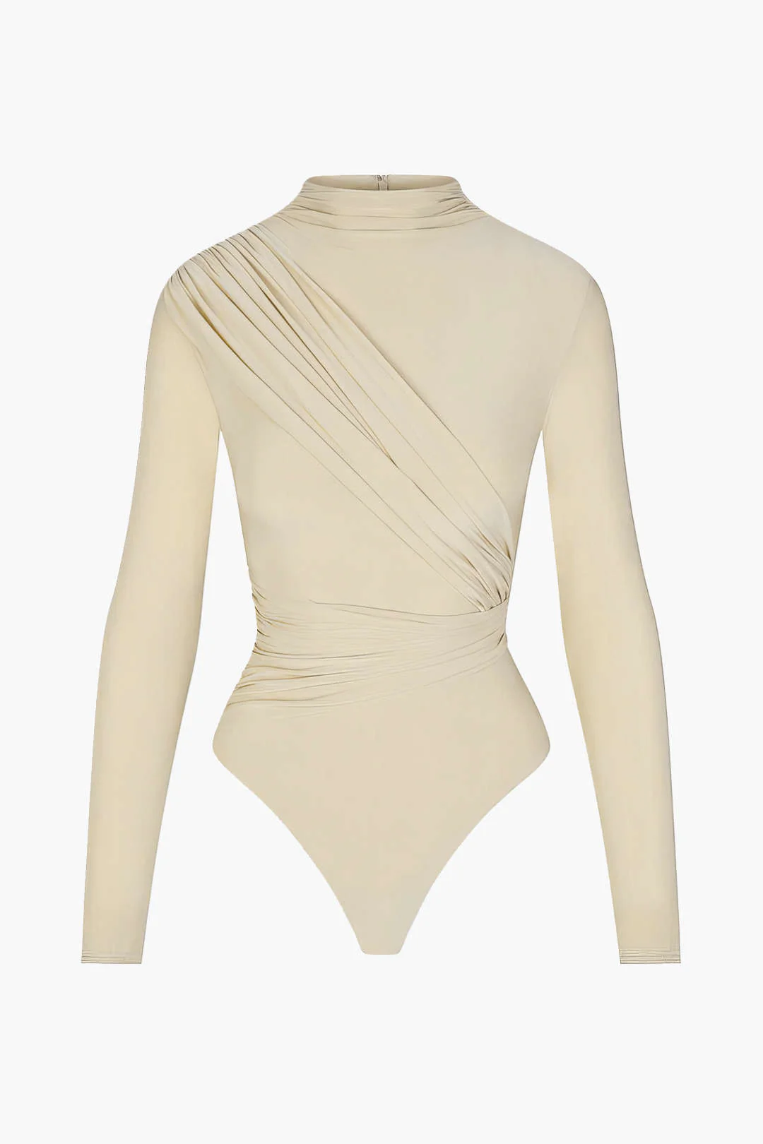 Ruched Long Sleeve Bodysuit - Image 8