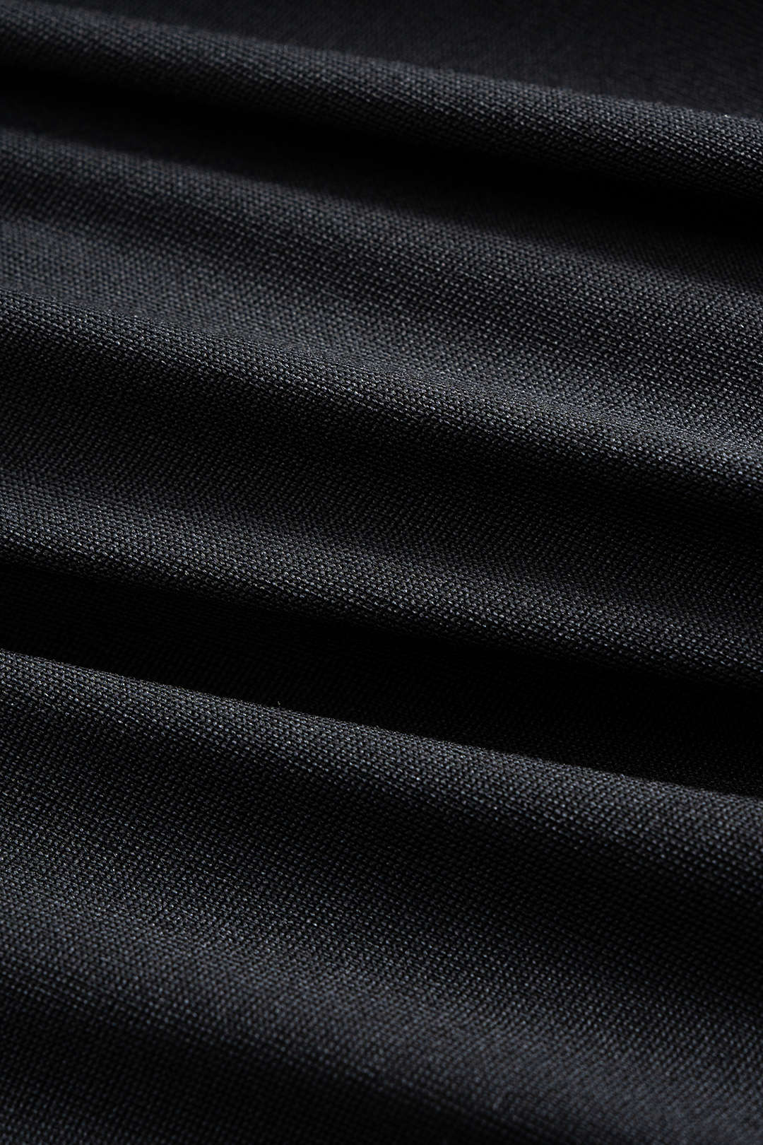 Solid Ruched Zipper Sleeveless Bodysuit - Image 4