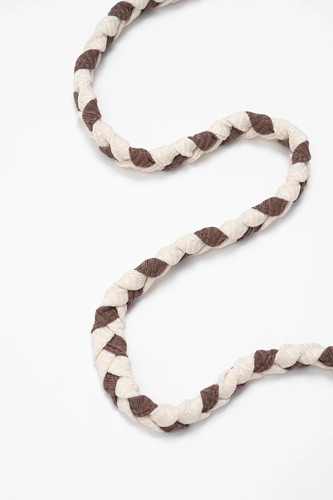 Contrast Crossed Braided Tie-Back Sleeveless Bodysuit - Image 3