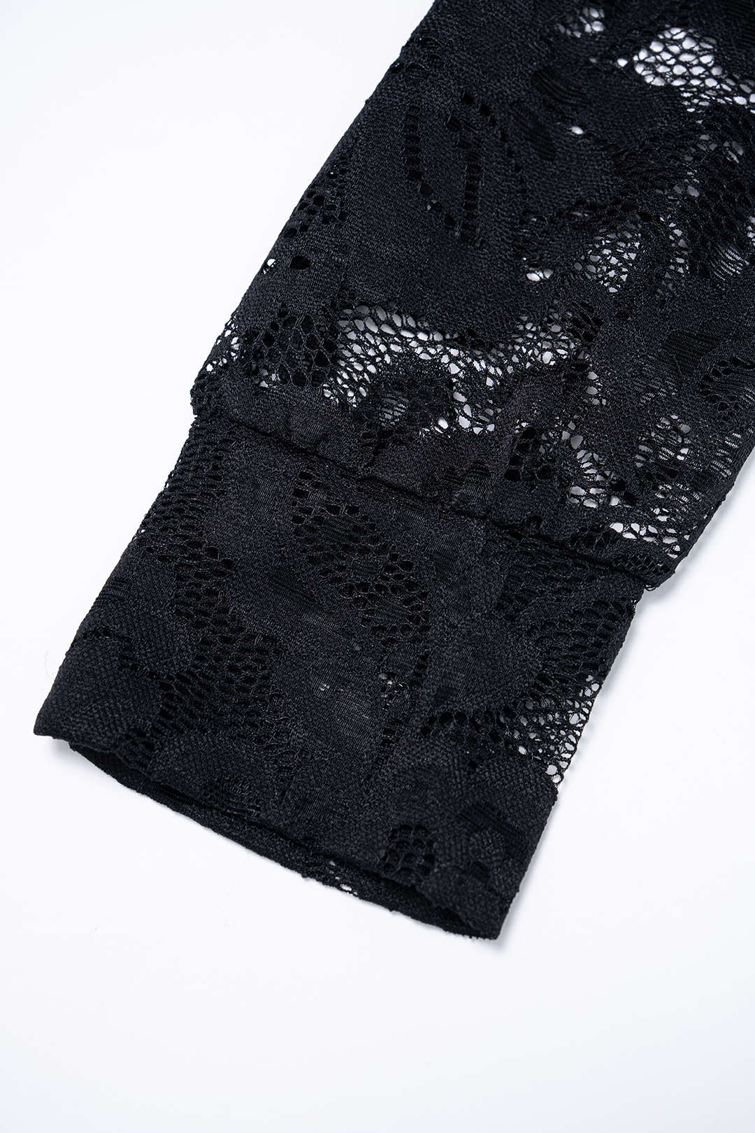 Lace V-Neck Long Sleeve Bodysuit - Image 5