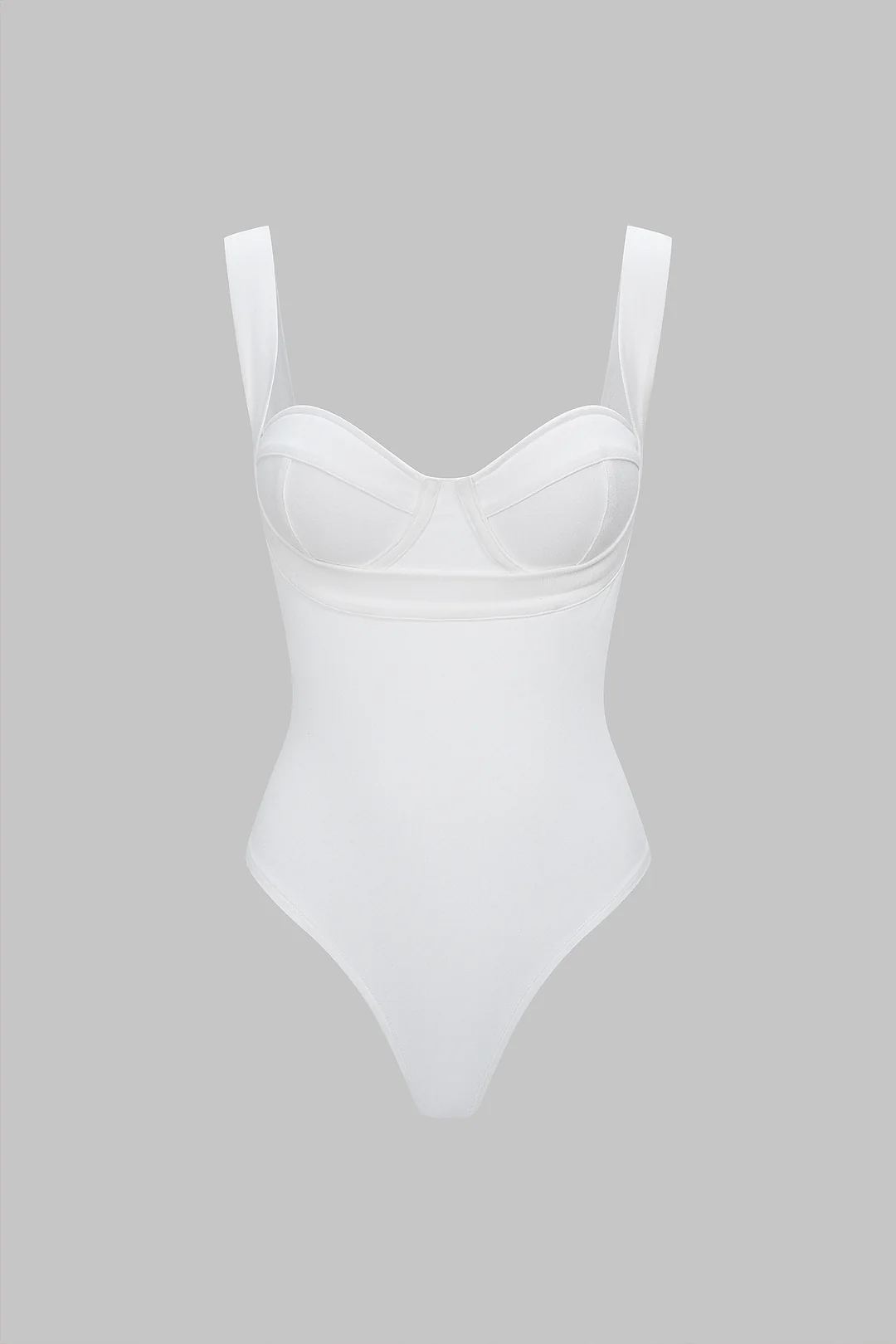 Solid Slip Sleeveless Bodysuit