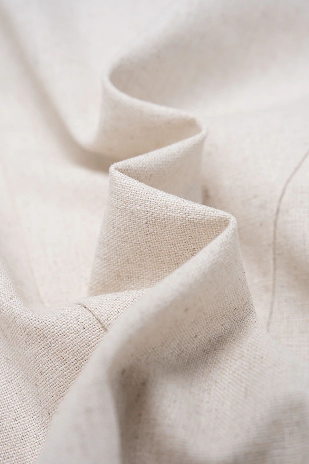 Linen Asymmetrical Notched Lapel Sleeveless Bodysuit - Image 4