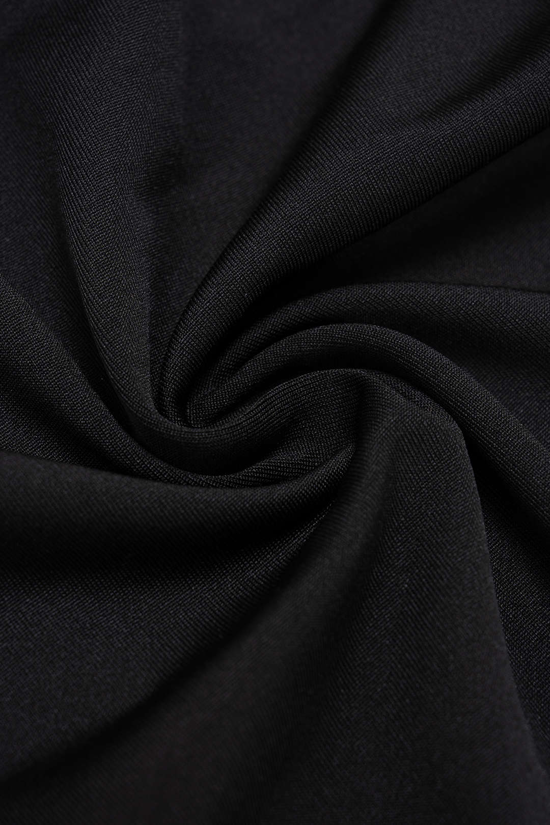 Patchwork Draped Cowl Neck Cut Out Sleeveless Bodysuit - Image 4