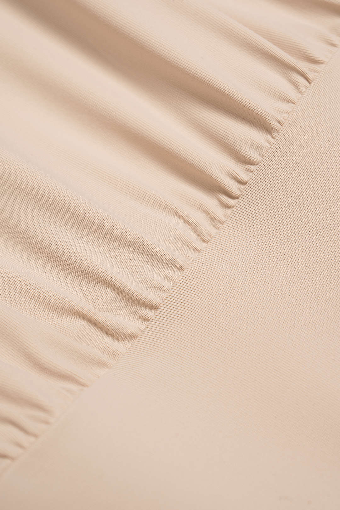 One Shoulder Ruched Asymmetrical Short Sleeve Bodysuit - Image 3