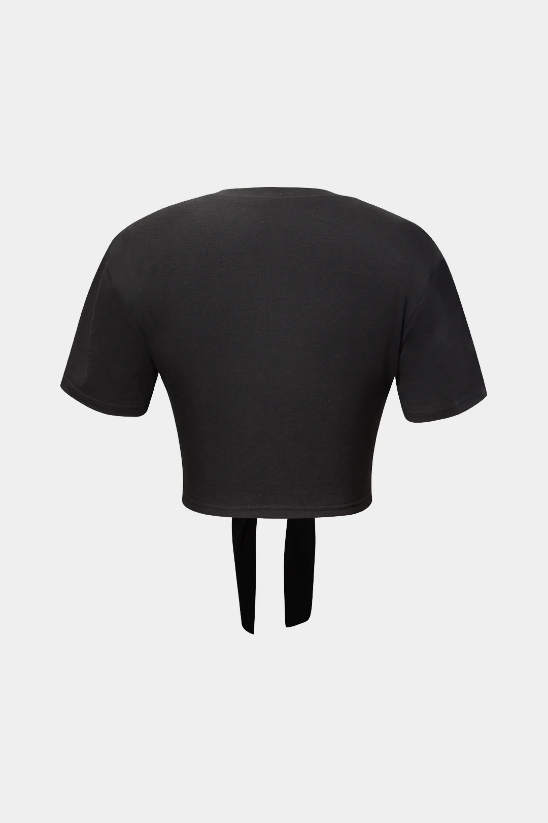 Number 5 Embroidered Knot Hem T-shirt - Image 7