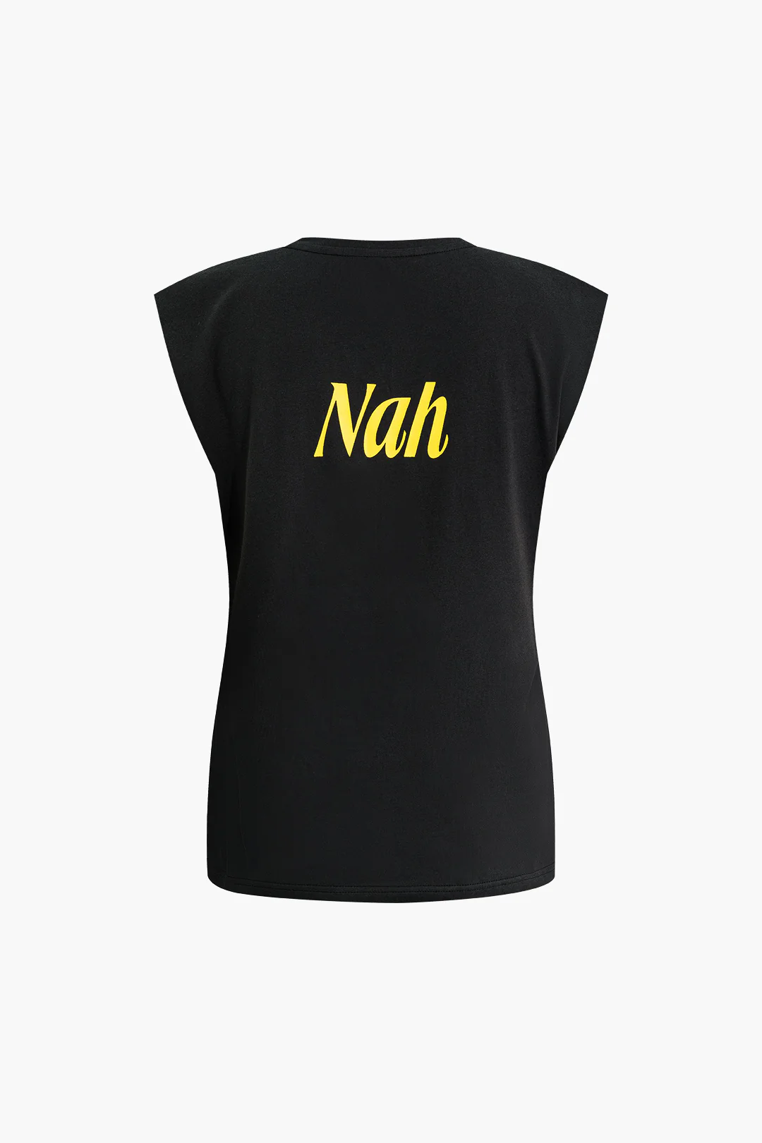 Letter Print Sleeveless T-shirt - Image 11