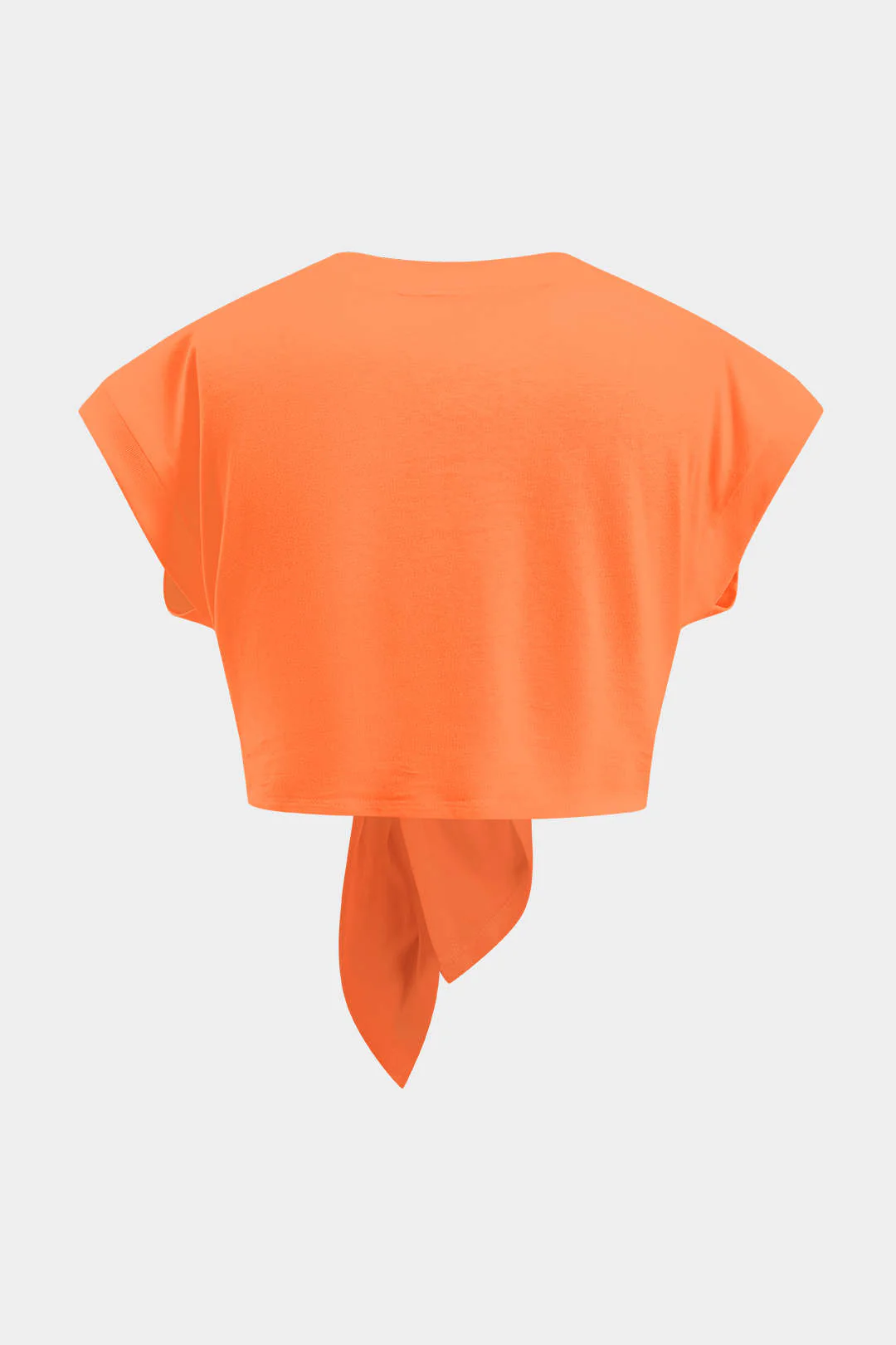Plus Size Ruched Tie Front Short Sleeve T-Shirt - Image 12