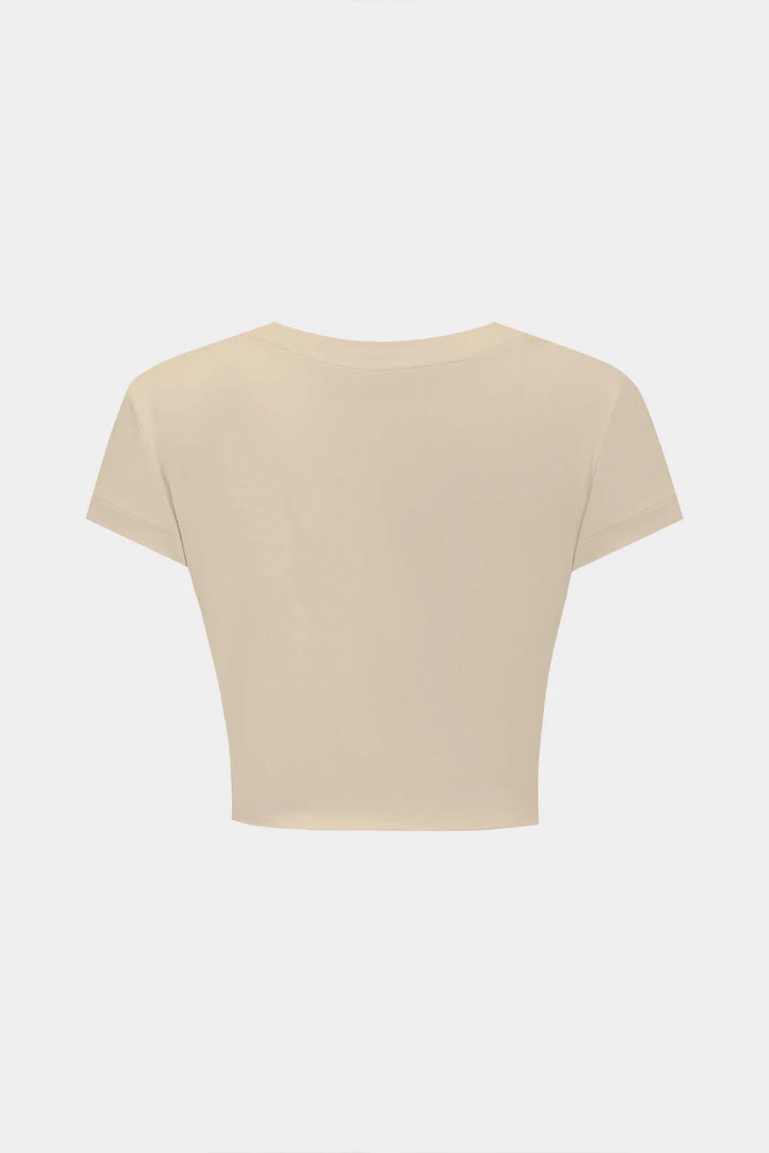 Tie Front Short Sleeve T-Shirt - Image 8