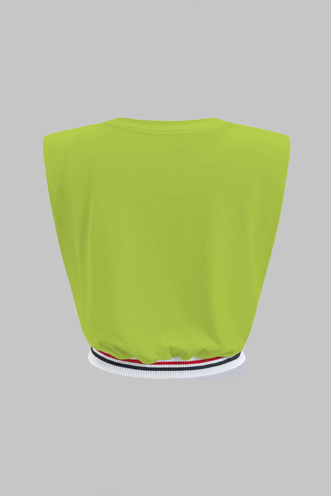 Car Letter Digital Pattern Print Loose Sleeveless T-Shirt - Image 12