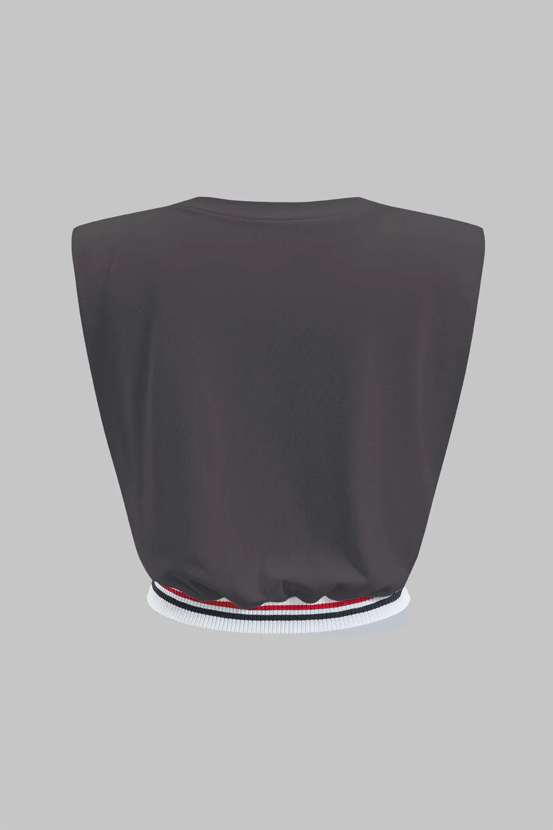 Car Letter Digital Pattern Print Loose Sleeveless T-Shirt - Image 24