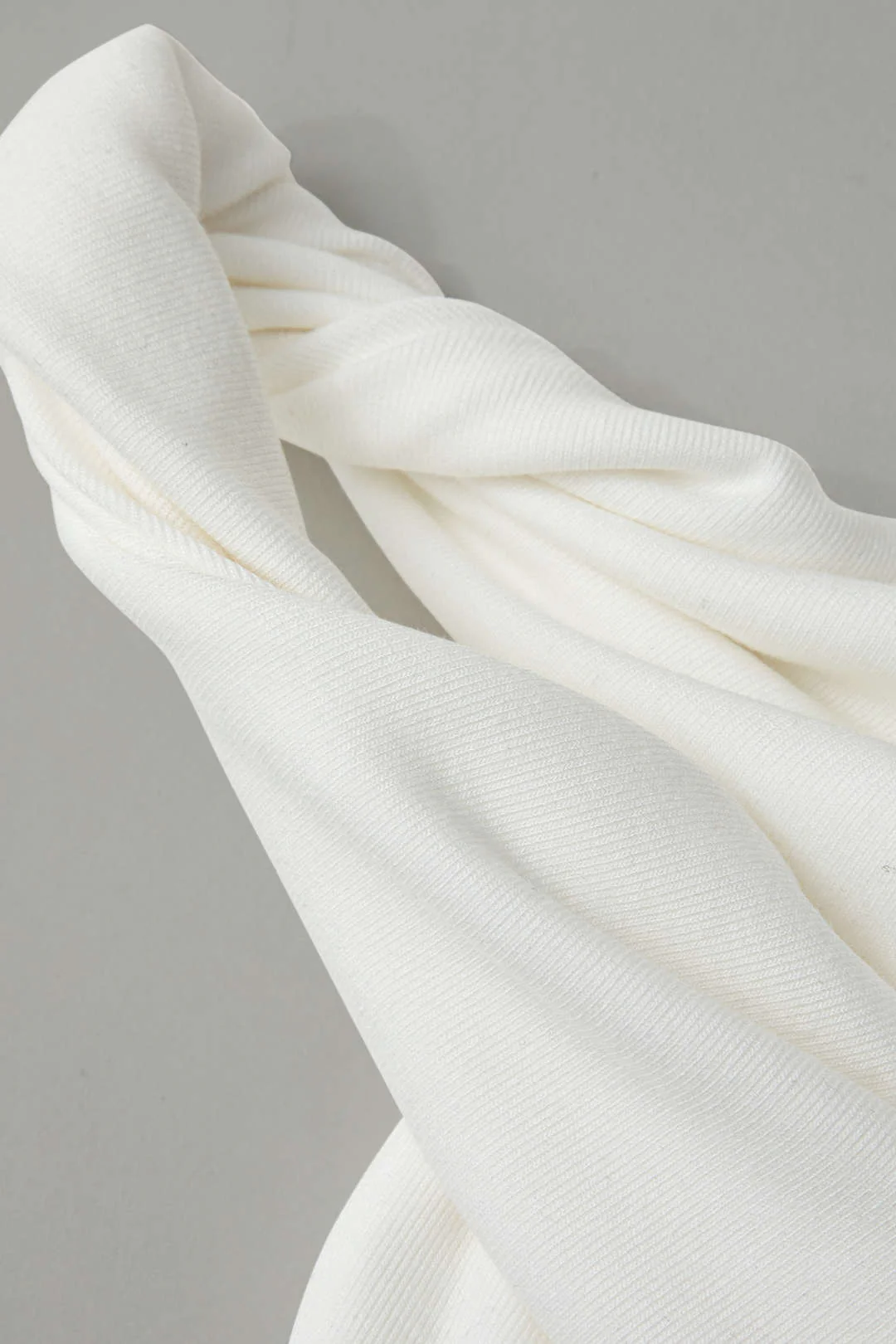 Plus Size Asymmetrical Twist Knot T-Shirt - Image 3