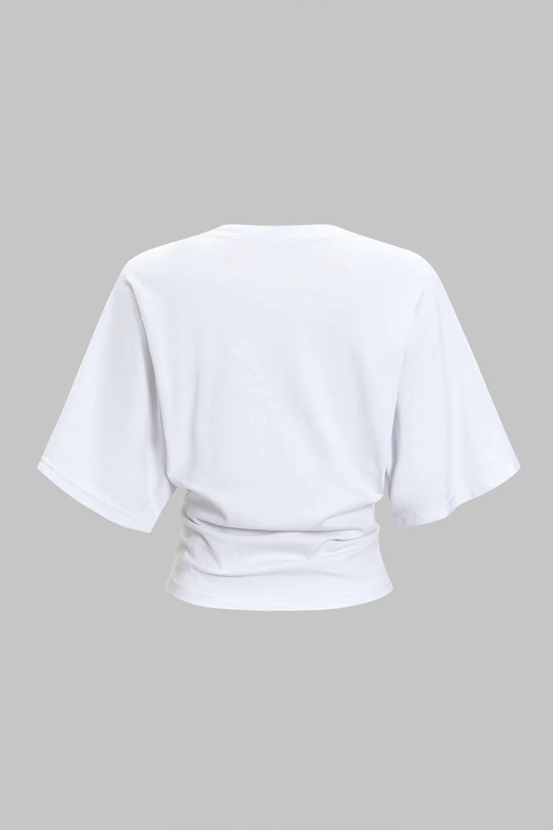 Round Neck Short Sleeve T-Shirt - Image 2