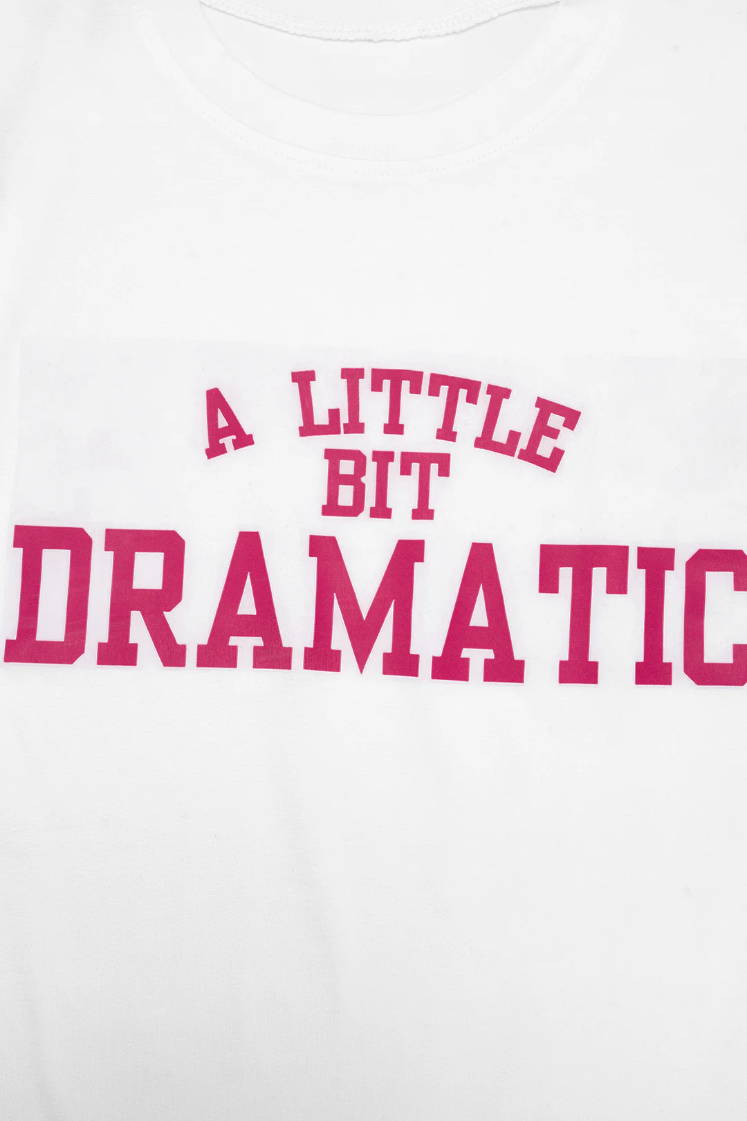 Letter Print Round Neck Short Sleeve T-Shirt - Image 3