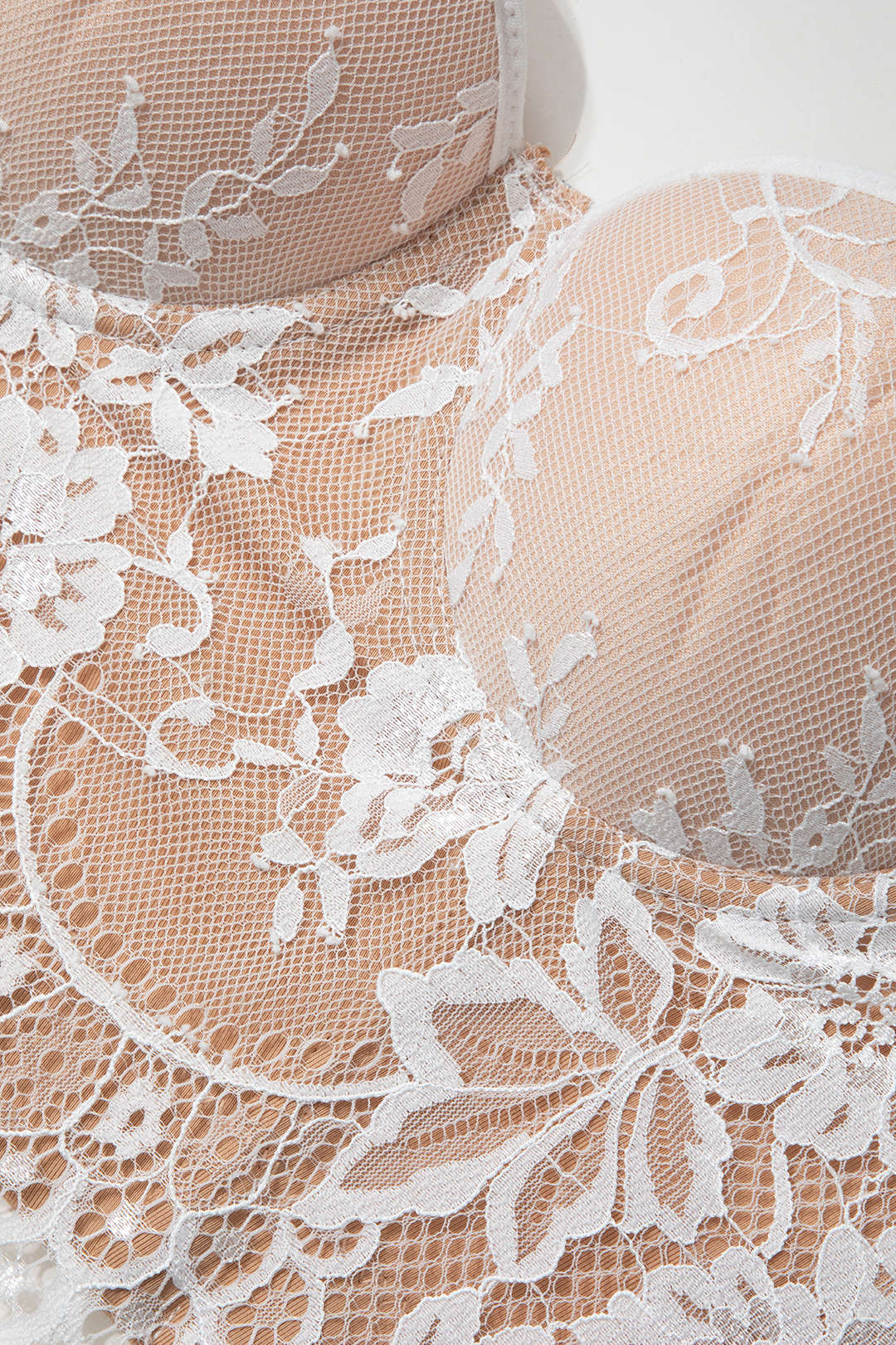 Hook And Eye Lace Bustier Cami Top - Image 3