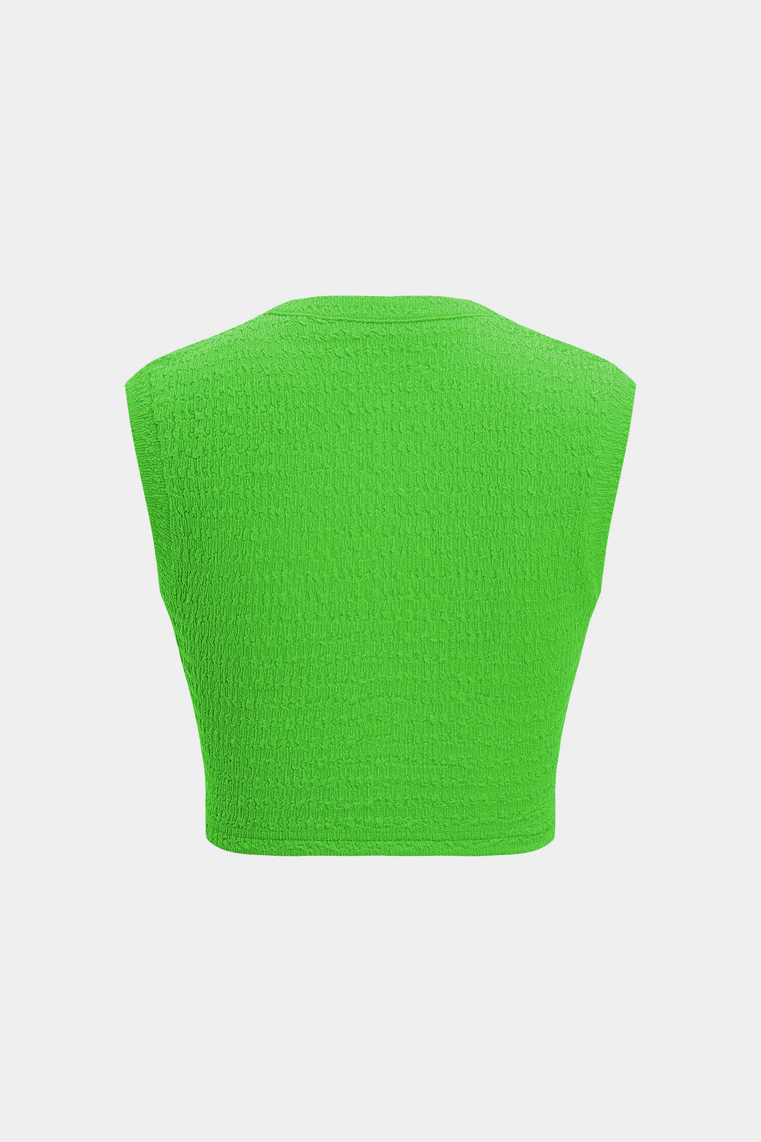 Twist Knot V-Neck Tank Top - Image 14