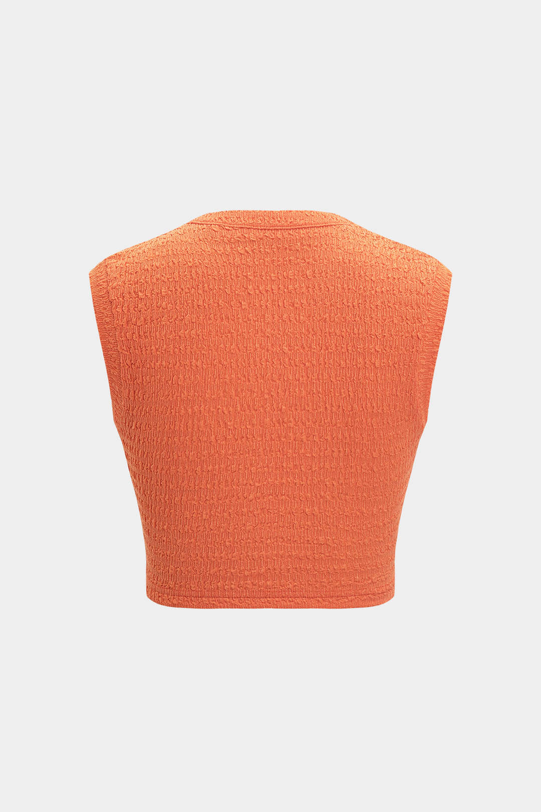 Twist Knot V-Neck Tank Top - Image 18
