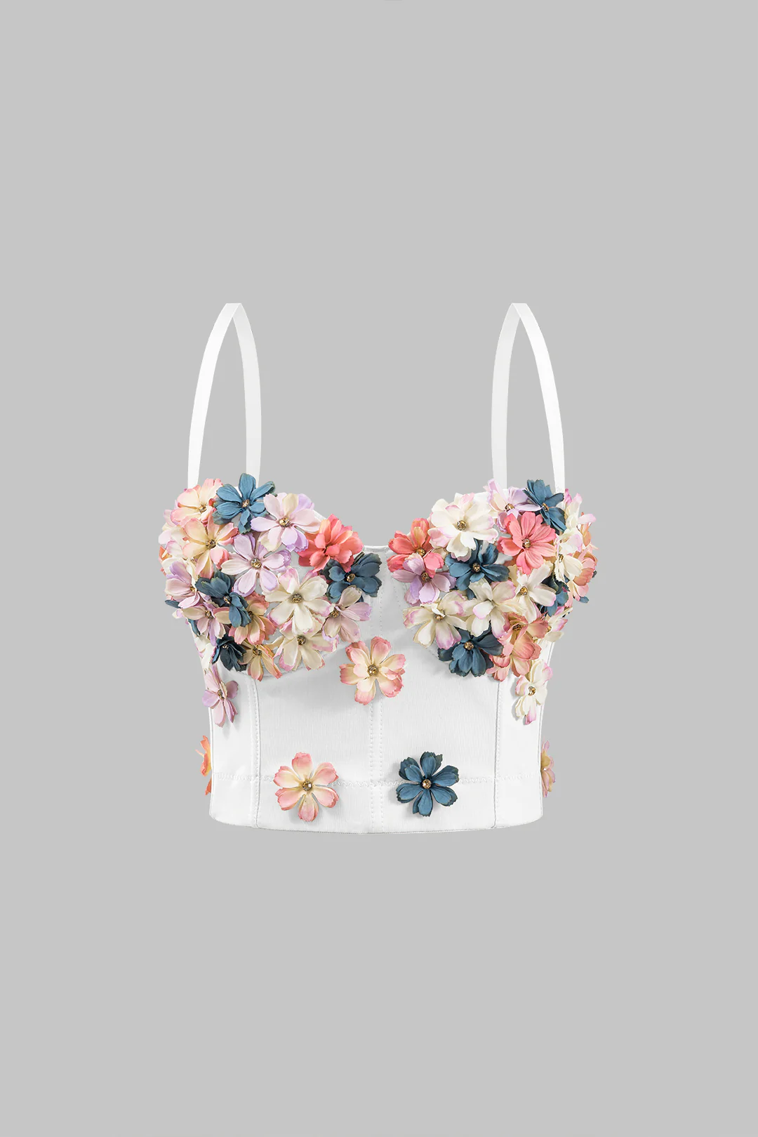 3D Embroidery Slip Cami Top - Image 10