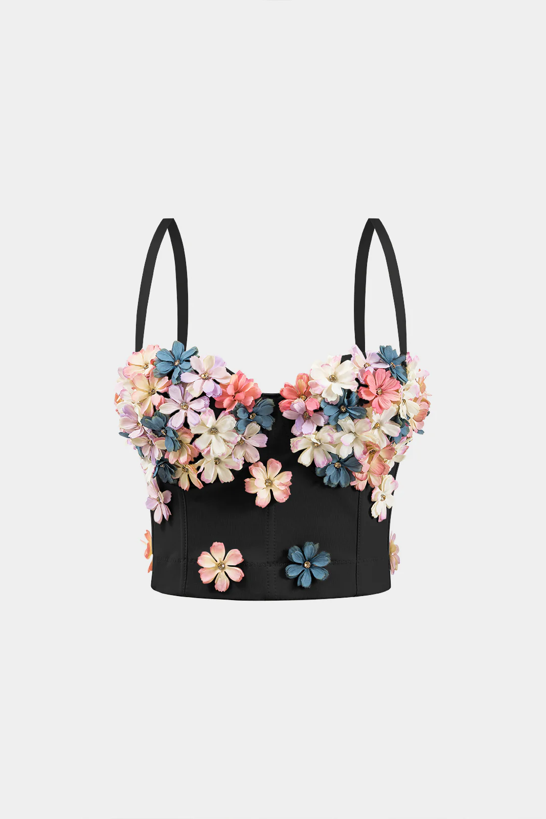 3D Embroidery Slip Cami Top - Image 9
