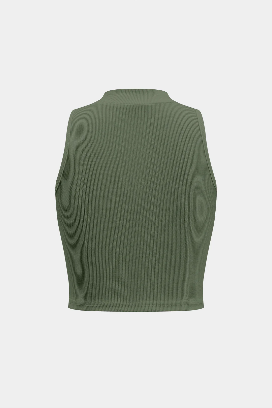 Basic Textured Sleeveless Tank Top - Image 16
