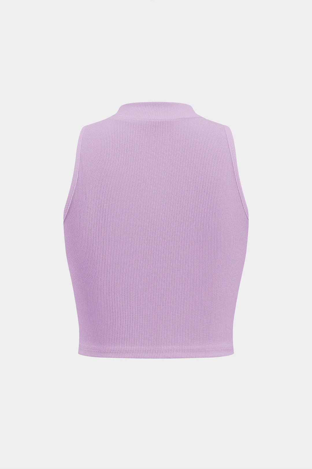Basic Textured Sleeveless Tank Top - Image 18