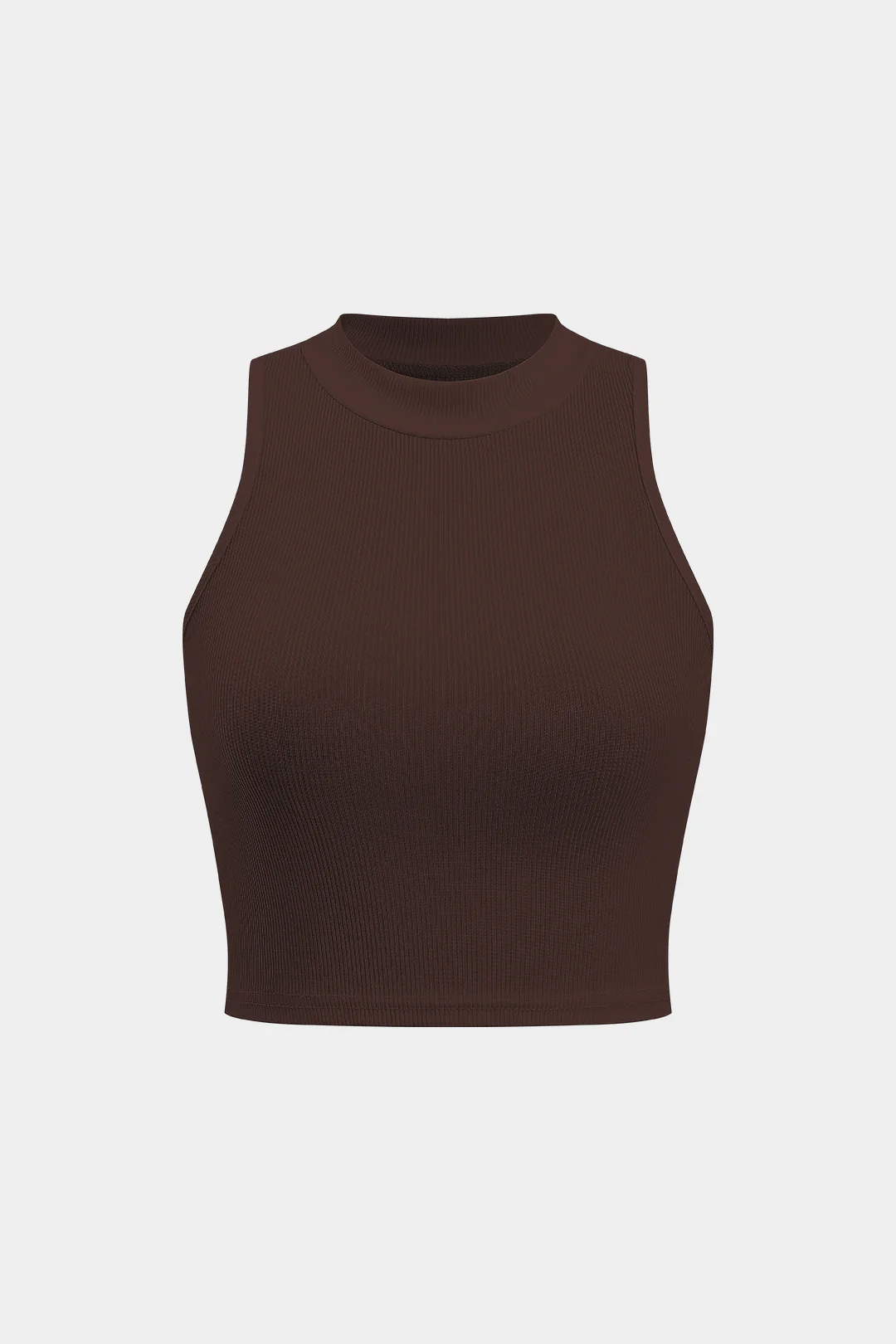 Basic Textured Sleeveless Tank Top - Image 5