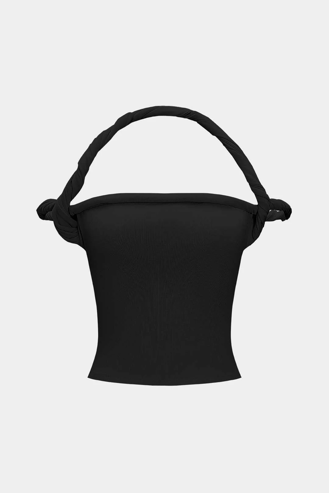 Twist Knot Halter Neck Tank Top - Image 11