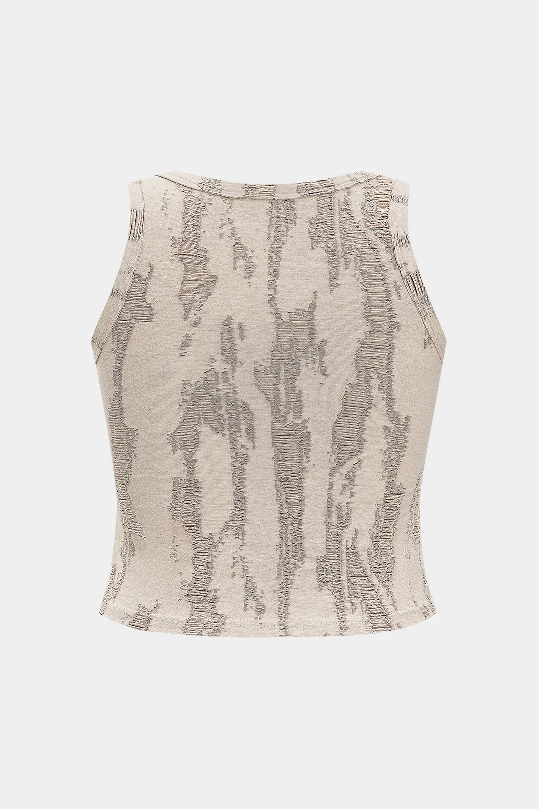 Plus Size Ripped Tank Top - Image 3