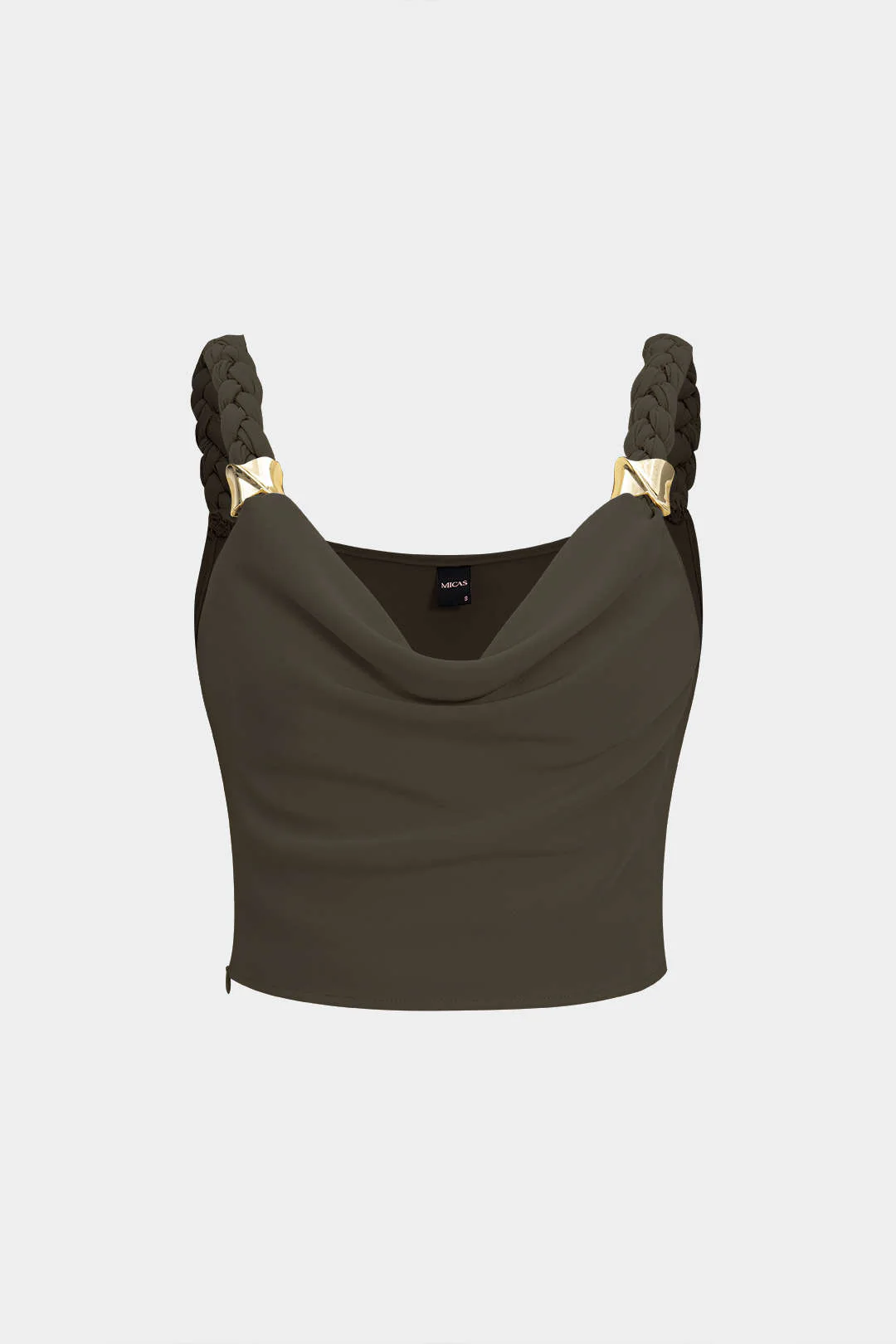 Braided Cowl Neck Cami Top - Image 5