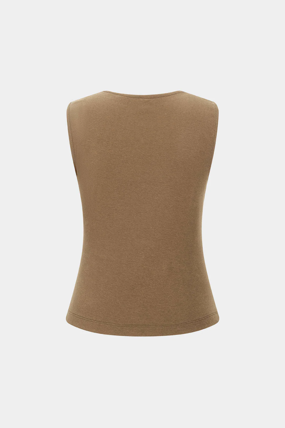 Patchwork Sleeveless Tank Top - Image 2