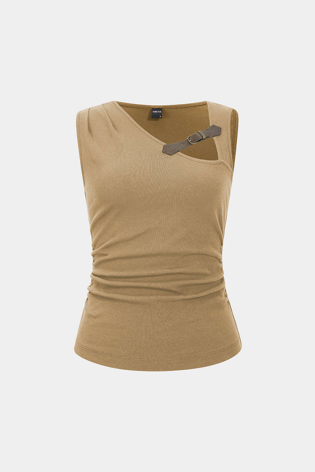 Patchwork Sleeveless Tank Top - Image 7