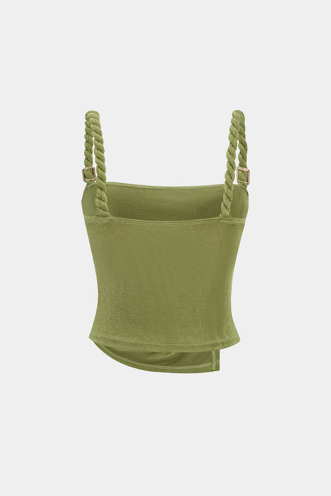 Ruched Twist Knot Slip Cami Top - Image 2