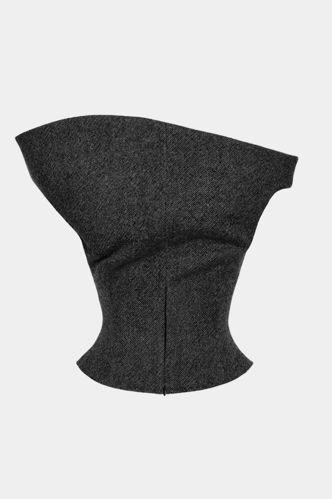 One-Shoulder Asymmetrical Short-Sleeve Top - Image 2