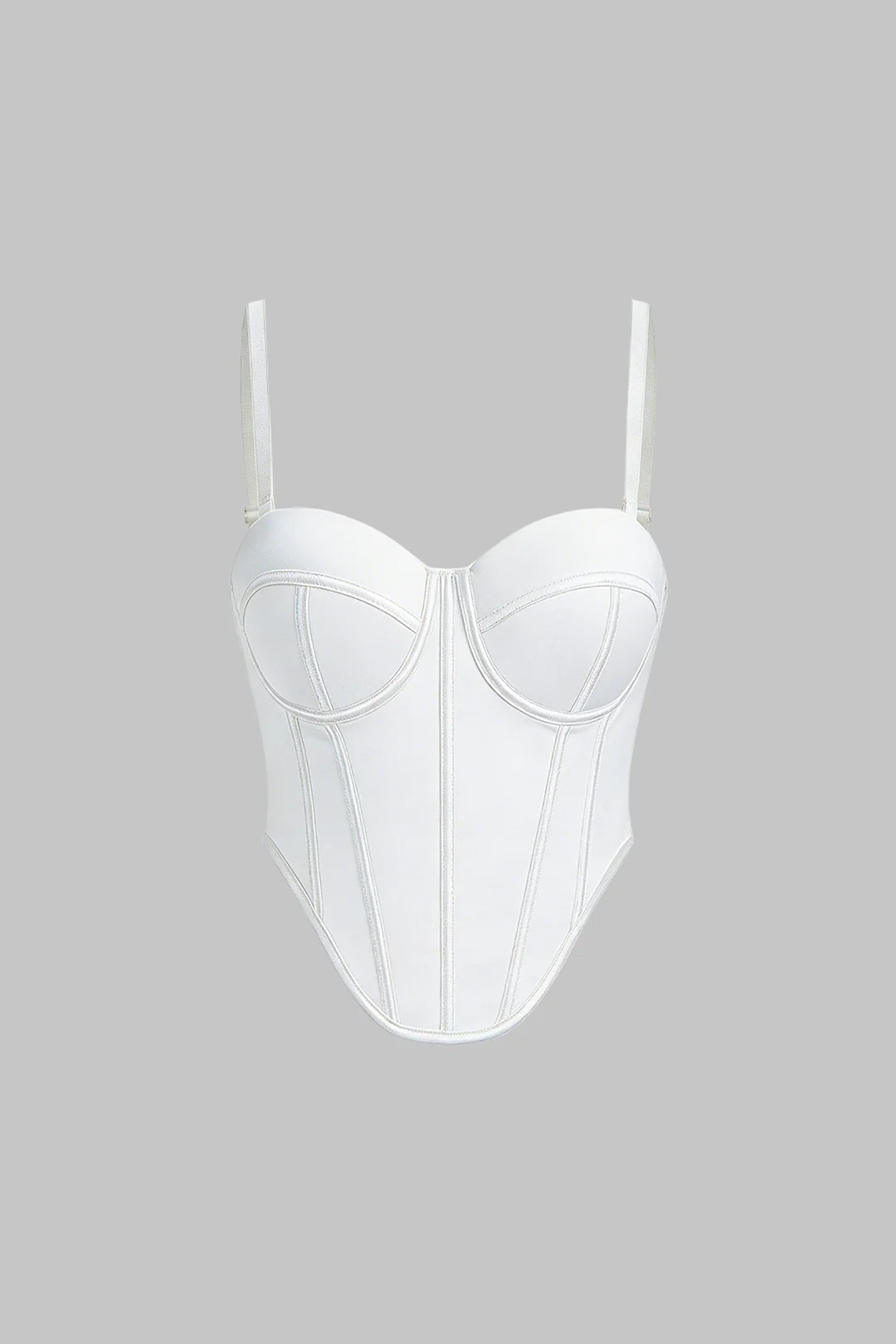 Solid Corset Buckle Cami Top - Image 6
