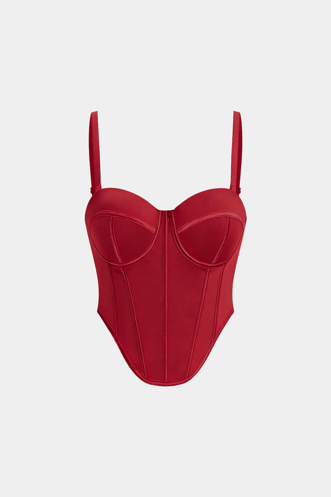 Solid Corset Buckle Cami Top - Image 8