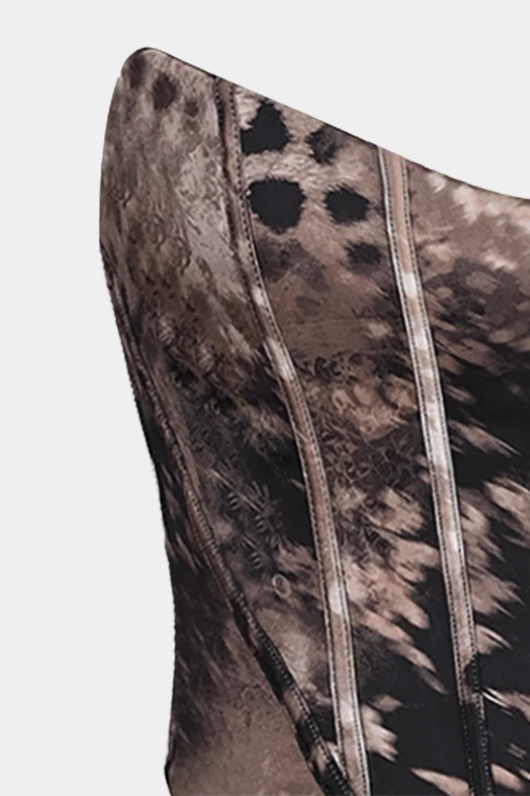 Leopard Print Corset Tube Top - Image 2