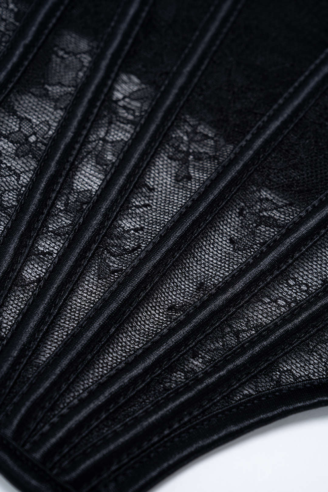 Lace Trim Sheer Backless Cami Top - Image 4