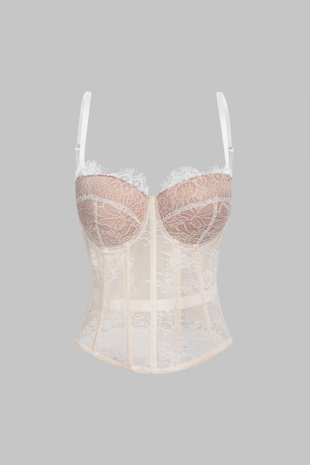 Lace Corset Lace-Up Cami Top - Image 5