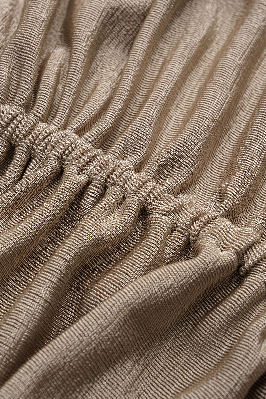 Round Neck Ruched Twist Knot Tank Top - Image 4
