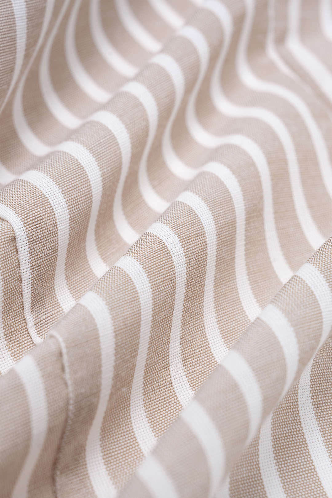 Striped Round Neck Metallic Button Tank Top - Image 4
