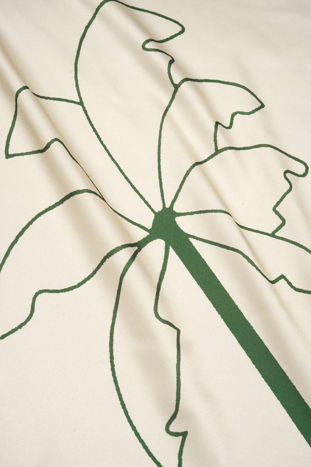 Contrast Floral Print Satin Halter Neck Tie-Up Backless Tank Top - Image 3