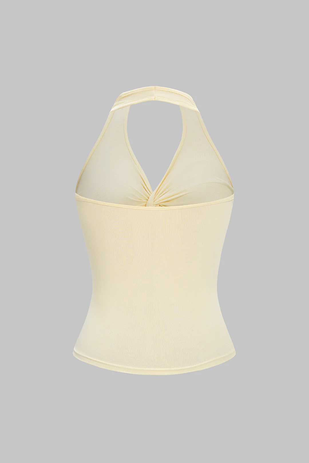 Halter Neck Twist Knot Cami Top - Image 2