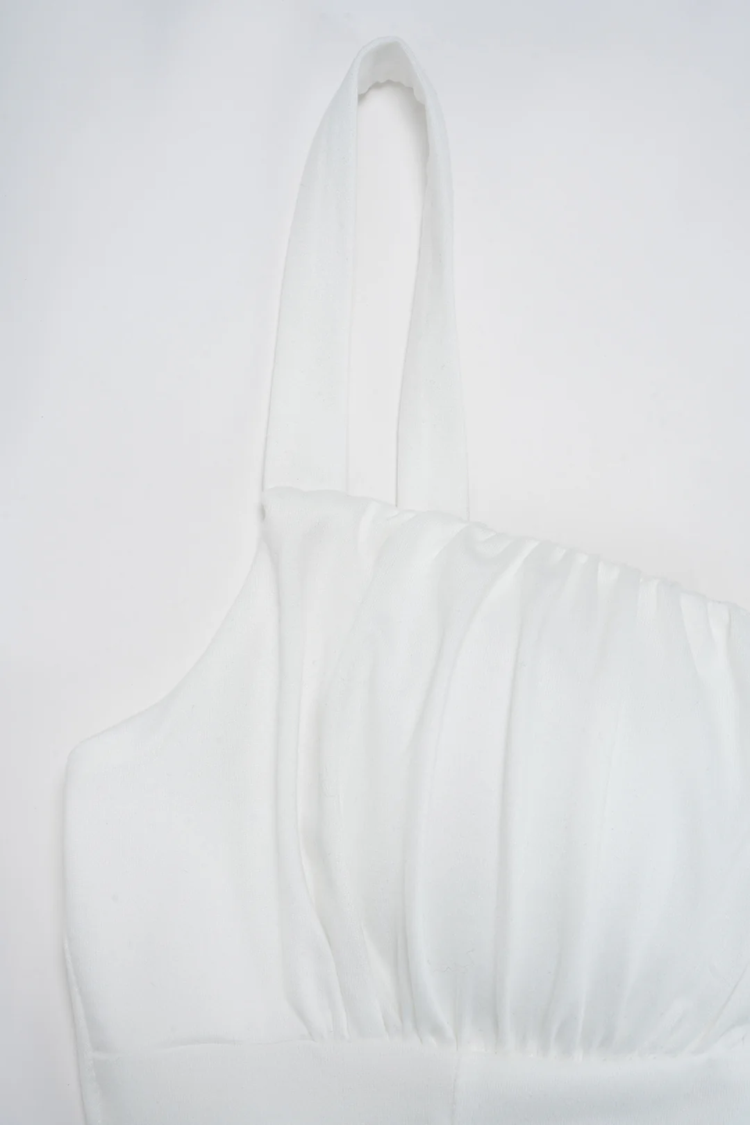 Solid Square Neck Ruched Cami Top - Image 4