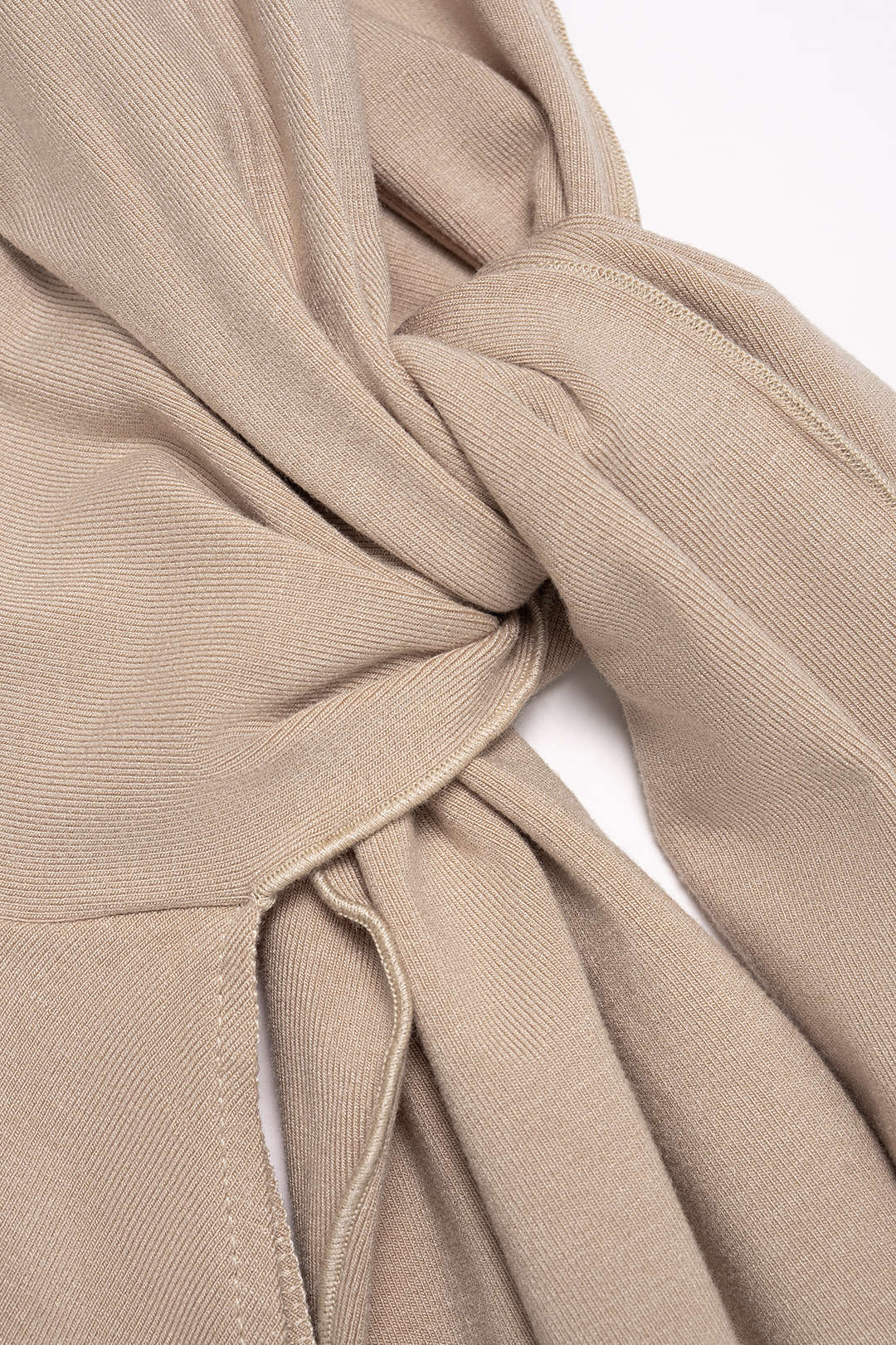Solid Mock Neck Tie-Up Tank Top - Image 3