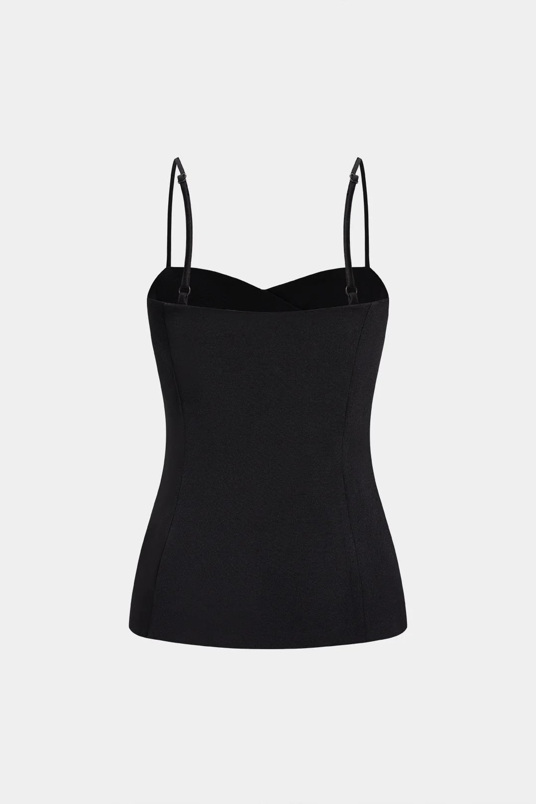 Asymmetrical Button Slit Cami Top - Image 3