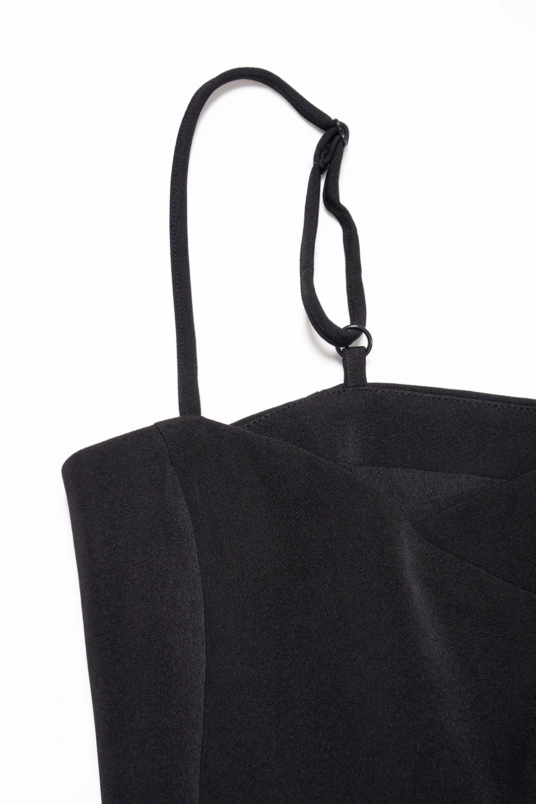 Asymmetrical Button Slit Cami Top - Image 5
