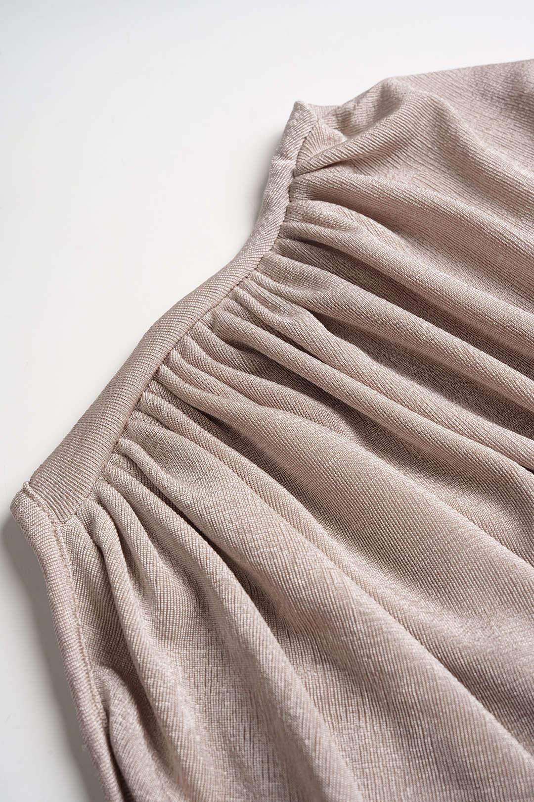 Mock Neck Ruched Tank Top - Image 3