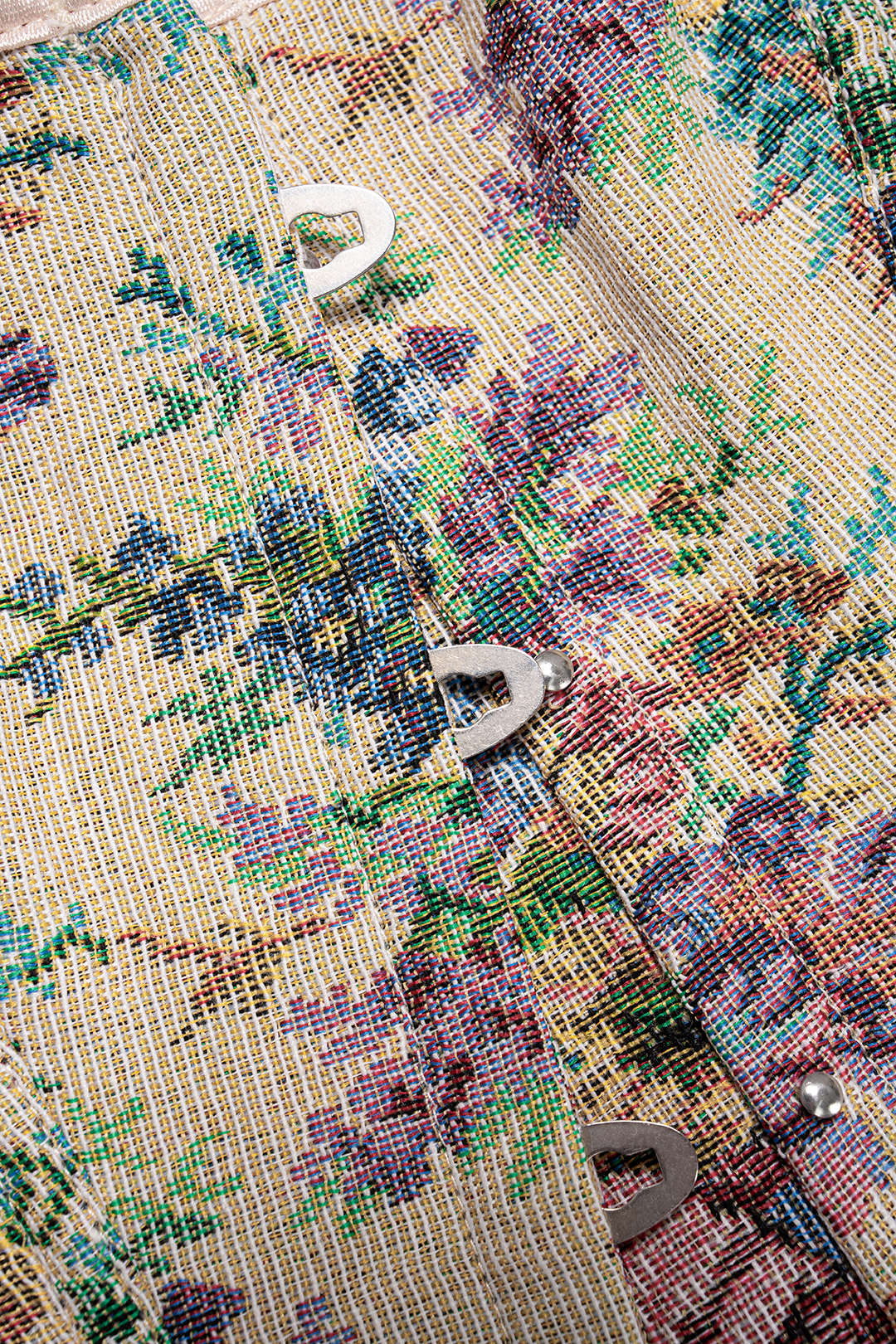 Jacquard Halter Tie Back Backless Cami Top - Image 7
