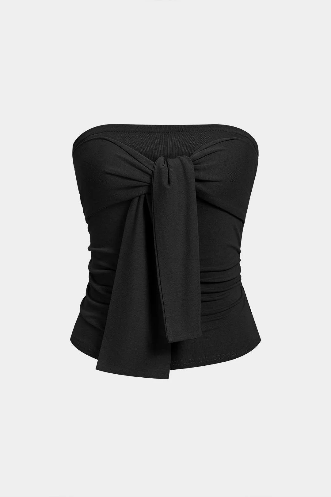 Solid Tie-Up Tube Top - Image 4